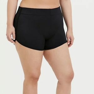 Nwt Torrid size 3 Black Swim Board shorts bottoms